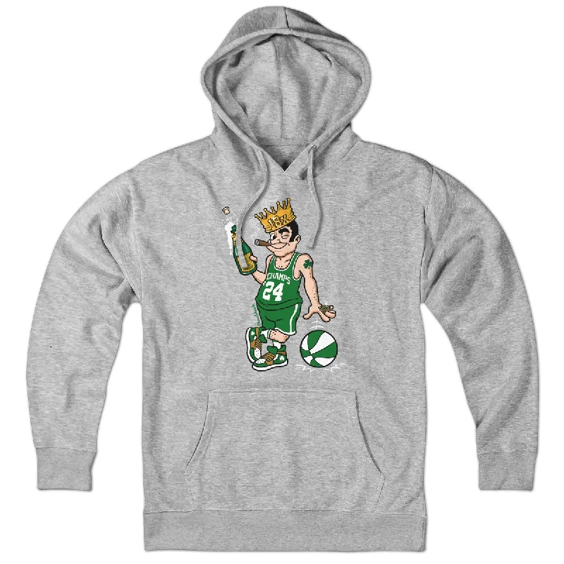 18x Boston Basketball Champions Leprechaun Hoodie