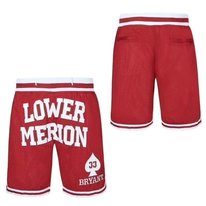 #33 KOBE BRYANT LOWER MERION BASKETBALL SHORTS