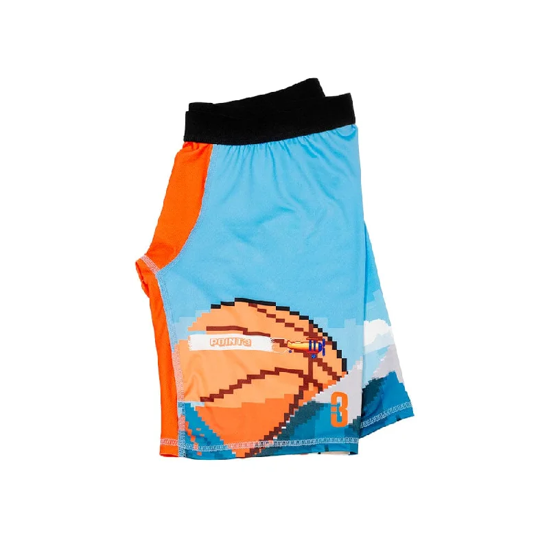 “8-bit” Triple Threat Compression Shorts