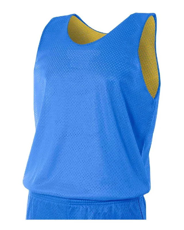 A4 N2206 Youth Reversible Mesh Tank - Royal Gold