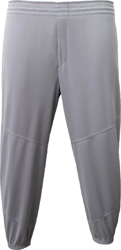 A4 NB6110 Youth Pro Dna Pull Up Baseball Pant - Grey