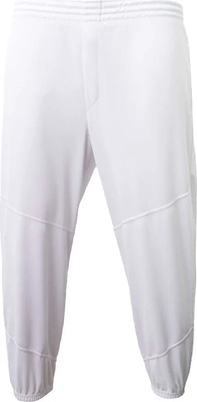 A4 NB6110 Youth Pro Dna Pull Up Baseball Pant - White