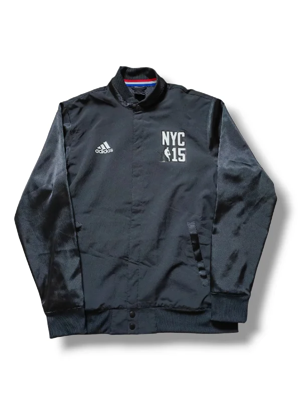 Adidas NBA All Star Game, New York 2015 Jacket, Black, Size Medium