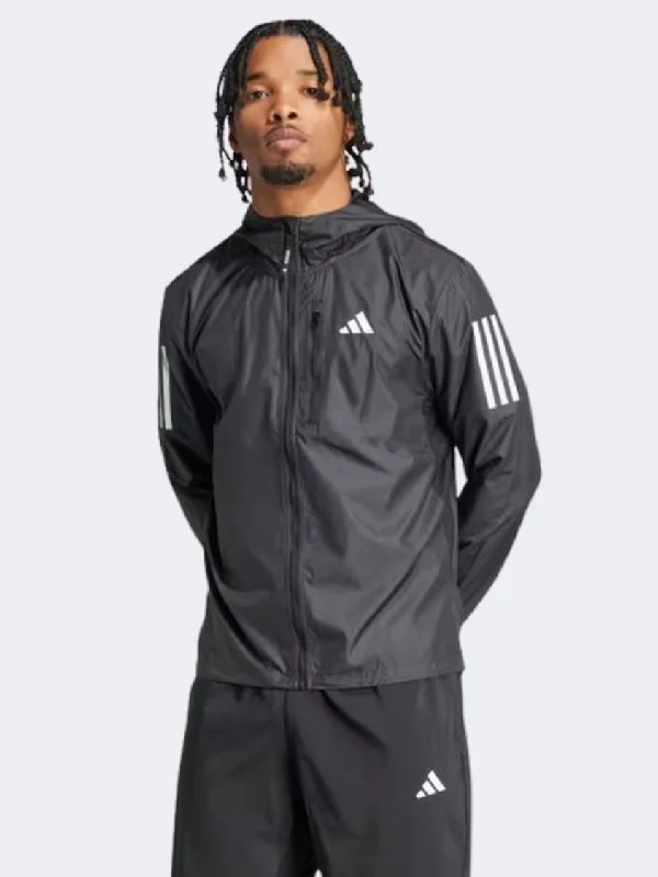 Adidas Own The Run Men Running Jacket Black