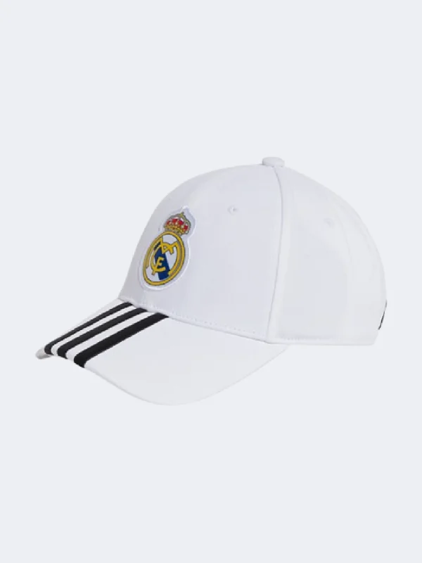 Adidas Real Madrid Home Baseball Unisex football Cap White/Black