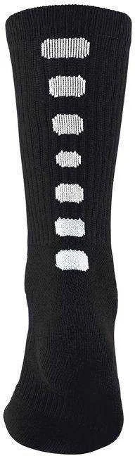 Augusta 6091 Color Block Crew Sock - Black White