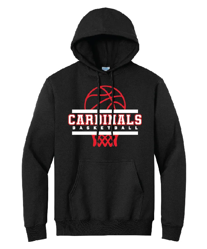 BA Basketball Black Essential Fleece Hoodie