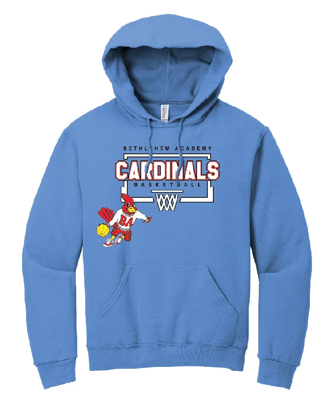 BA Basketball Hoodie -Carolina Blue