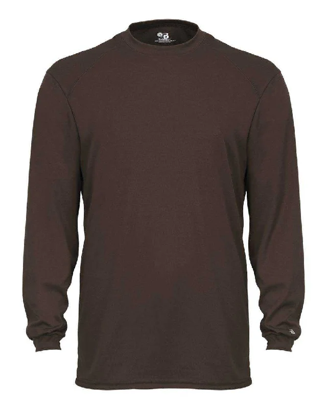 Badger Sport 4104 B-Core Long Sleeve Tee - Brown