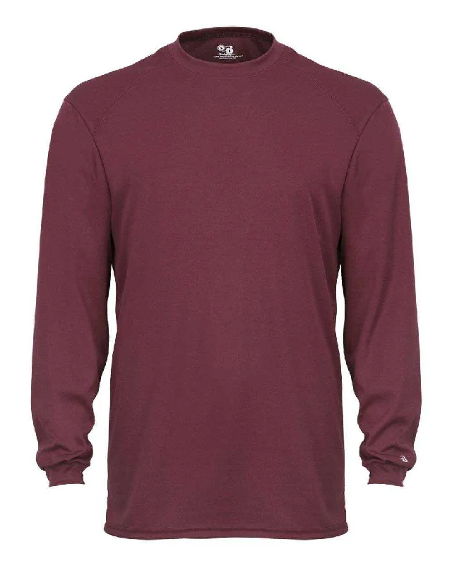 Badger Sport 4104 B-Core Long Sleeve Tee - Cardinal