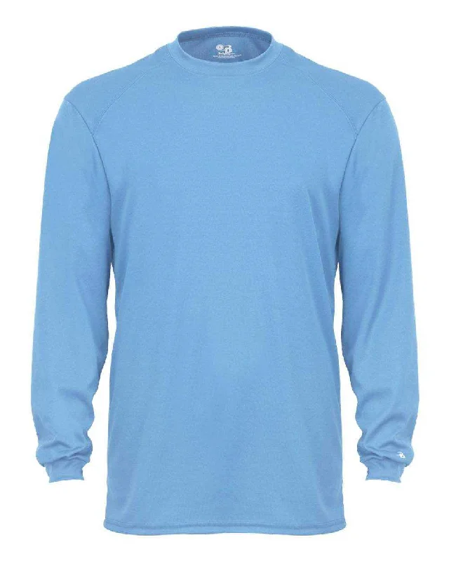 Badger Sport 4104 B-Core Long Sleeve Tee - Columbia Blue