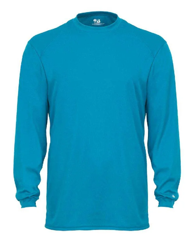 Badger Sport 4104 B-Core Long Sleeve Tee - Electric Blue