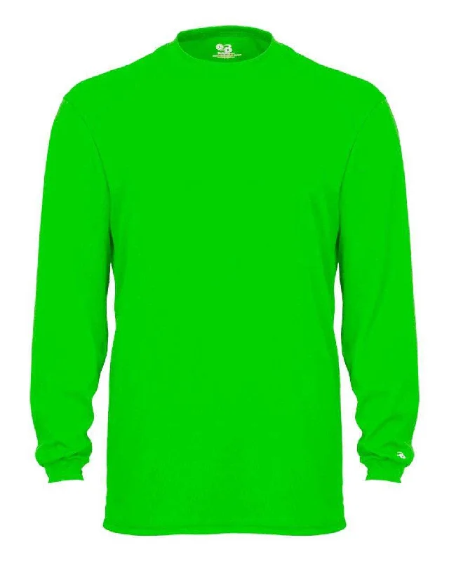 Badger Sport 4104 B-Core Long Sleeve Tee - Lime