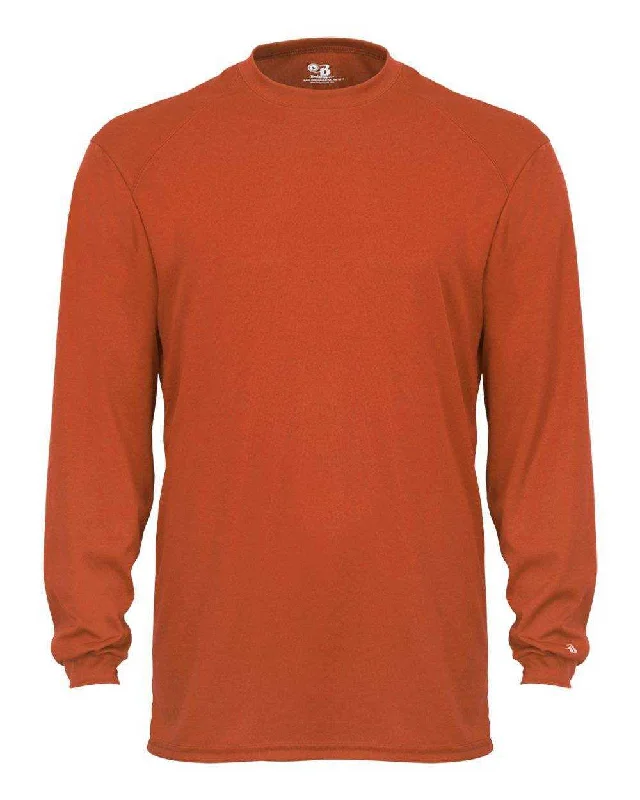 Badger Sport 4104 B-Core Long Sleeve Tee - Orange