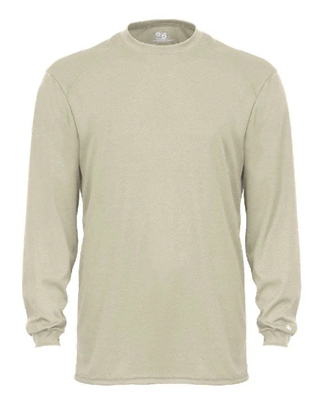 Badger Sport 4104 B-Core Long Sleeve Tee - Sand