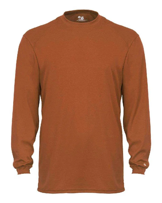 Badger Sport 4104 B-Core Long Sleeve Tee - Texas Orange