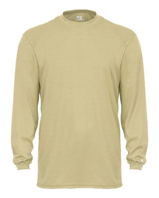 Badger Sport 4104 B-Core Long Sleeve Tee - Vegas Gold