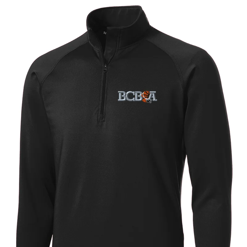 BCBOA Logo 1/4 Zip Referee Jacket