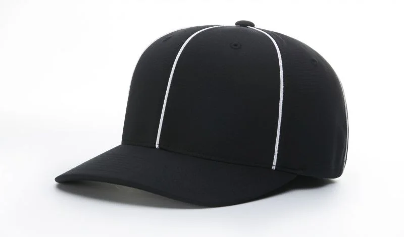 Richardson Black Flex-Fit Cap (485)