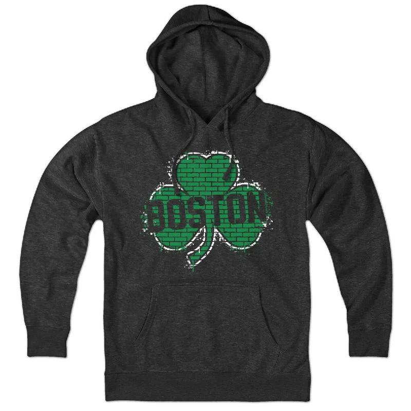 Boston Shamrock Graffiti Hoodie