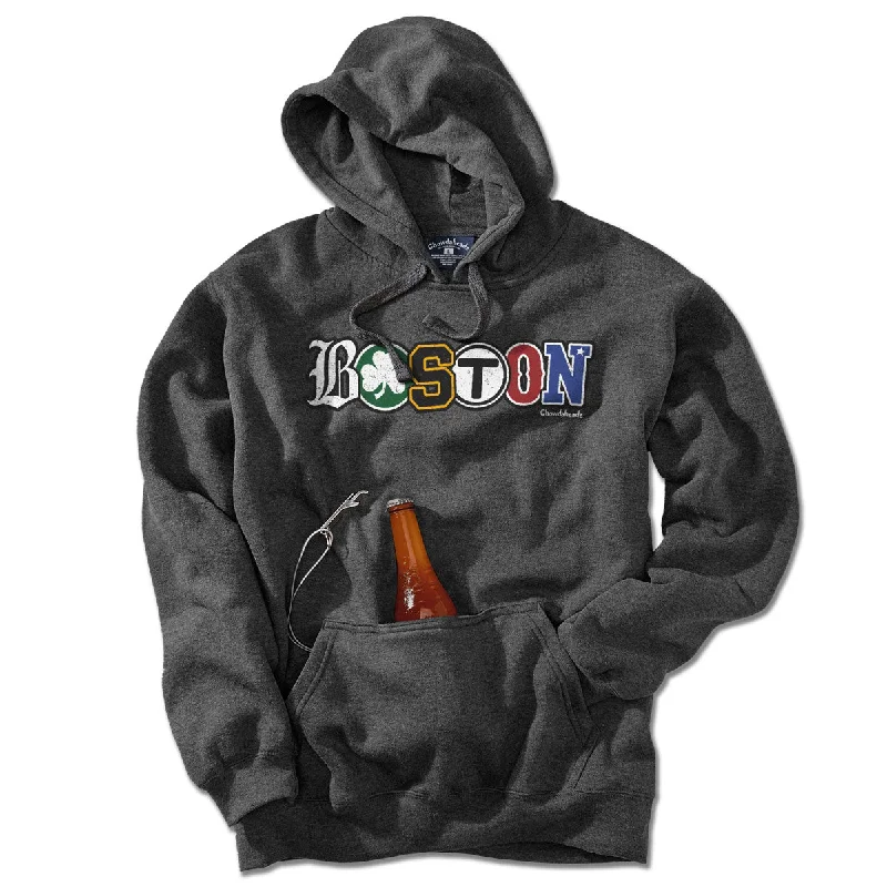 Boston Townie Pride Tailgater Hoodie