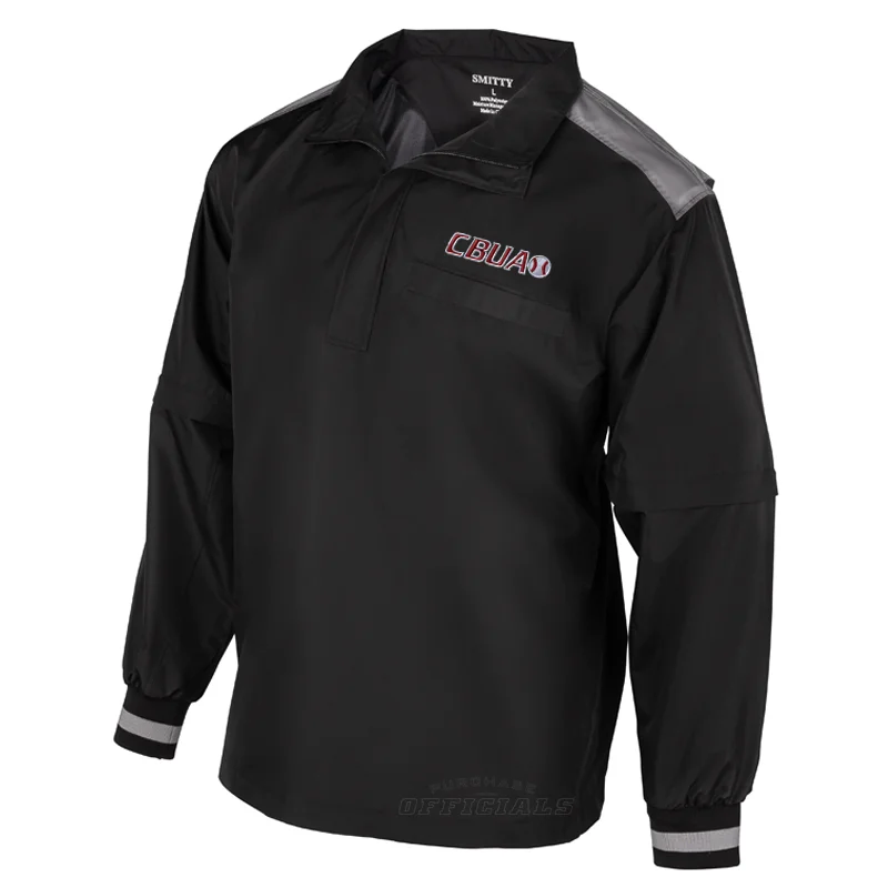 CBUAO Logo MLB Convertible Pullover Umpire Jacket