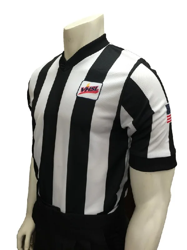 Smitty VHSL Women's Body Flex V-Neck Referee Shirt