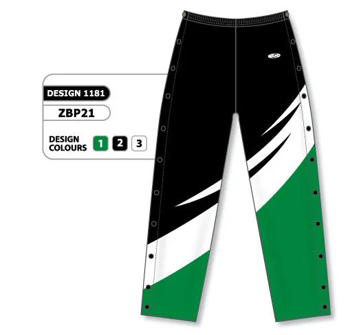 Athletic Knit Custom Sublimated Basketball Warm Up Pant Design 1181