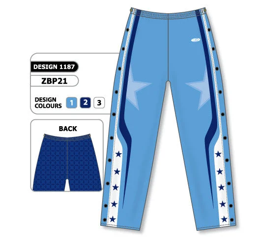 Athletic Knit Custom Sublimated Basketball Warm Up Pant Design 1187