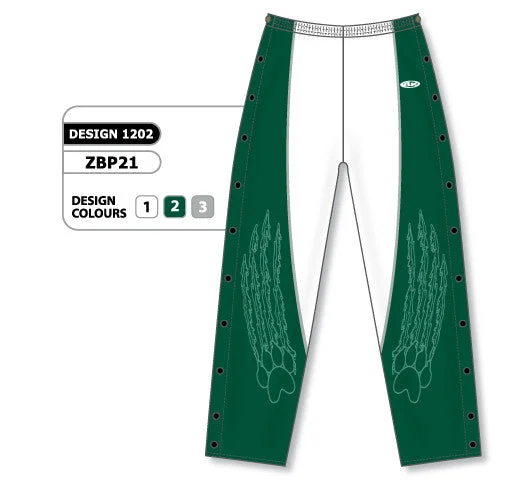 Athletic Knit Custom Sublimated Basketball Warm Up Pant Design 1202