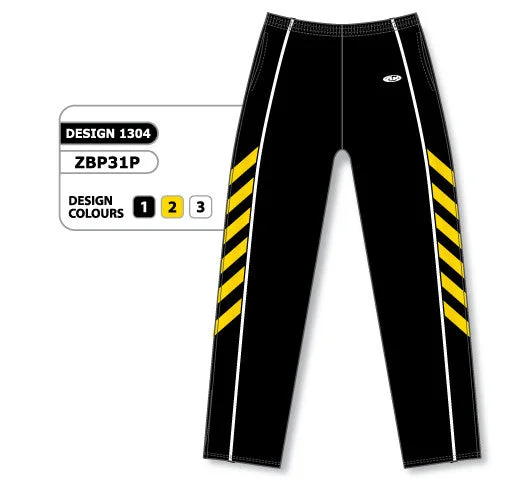 Athletic Knit Custom Sublimated Basketball Warm Up Pant Design 1304