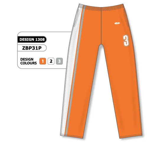 Athletic Knit Custom Sublimated Basketball Warm Up Pant Design 1308