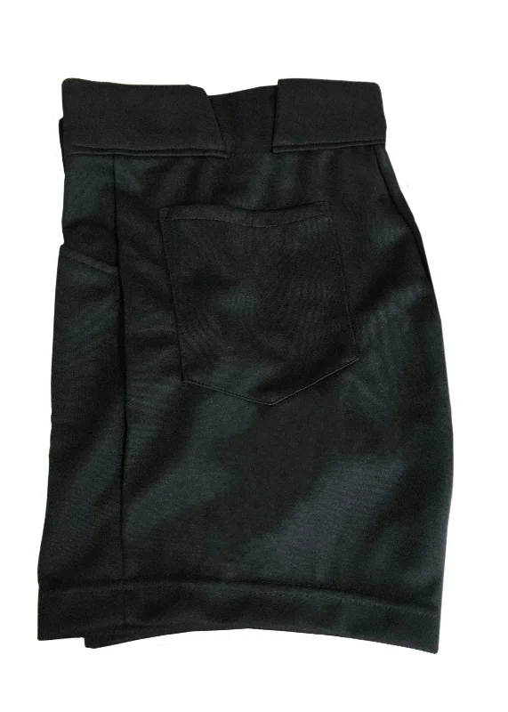 D9828 - Dalco Solid Black Shorts