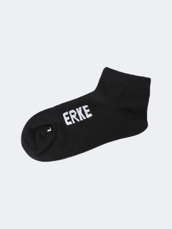 Erke Flat Men Training Sock Black