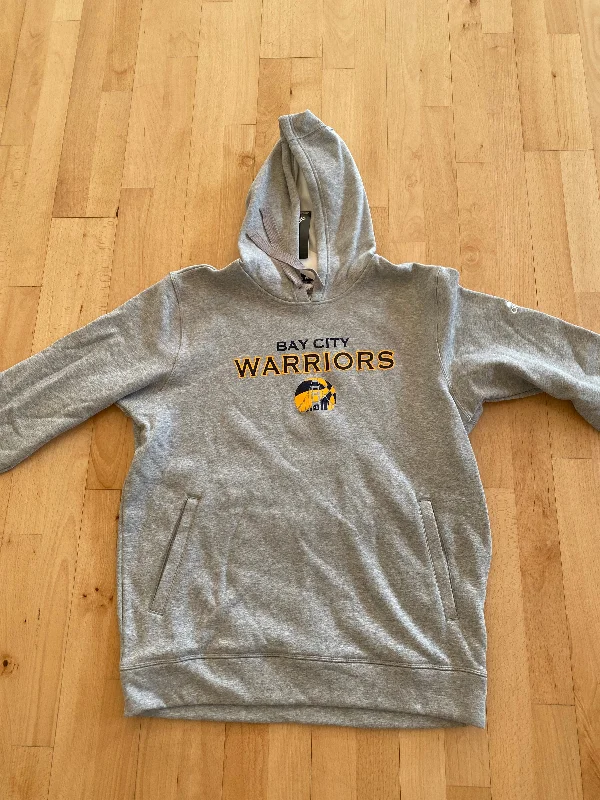 Grey Adidas Warriors Hoodie