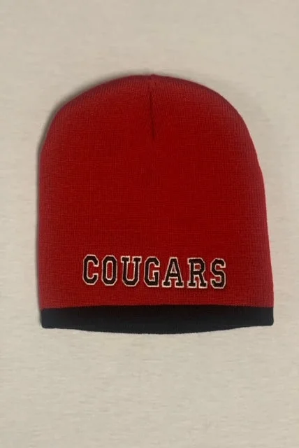 Hazleton Cougars Two Tone Knit Beanie