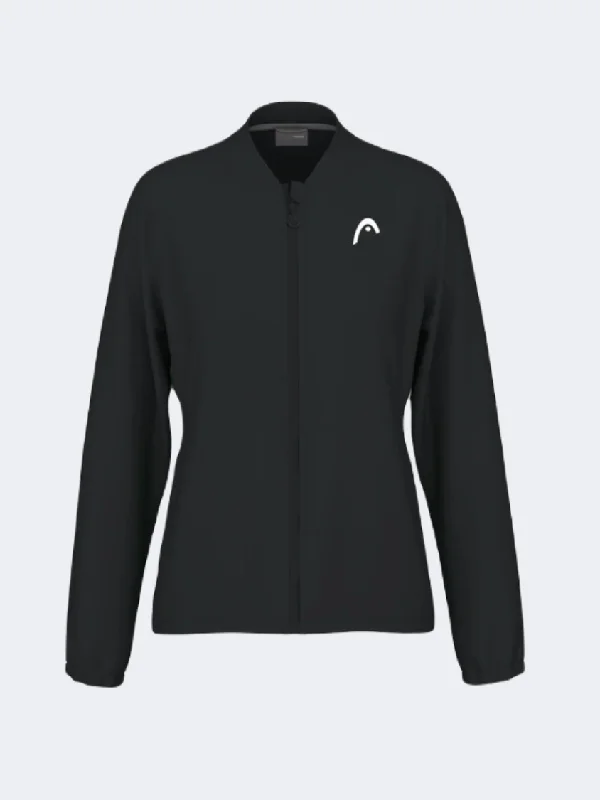 Head Breaker Women Tennis Jacket Black/Carbon