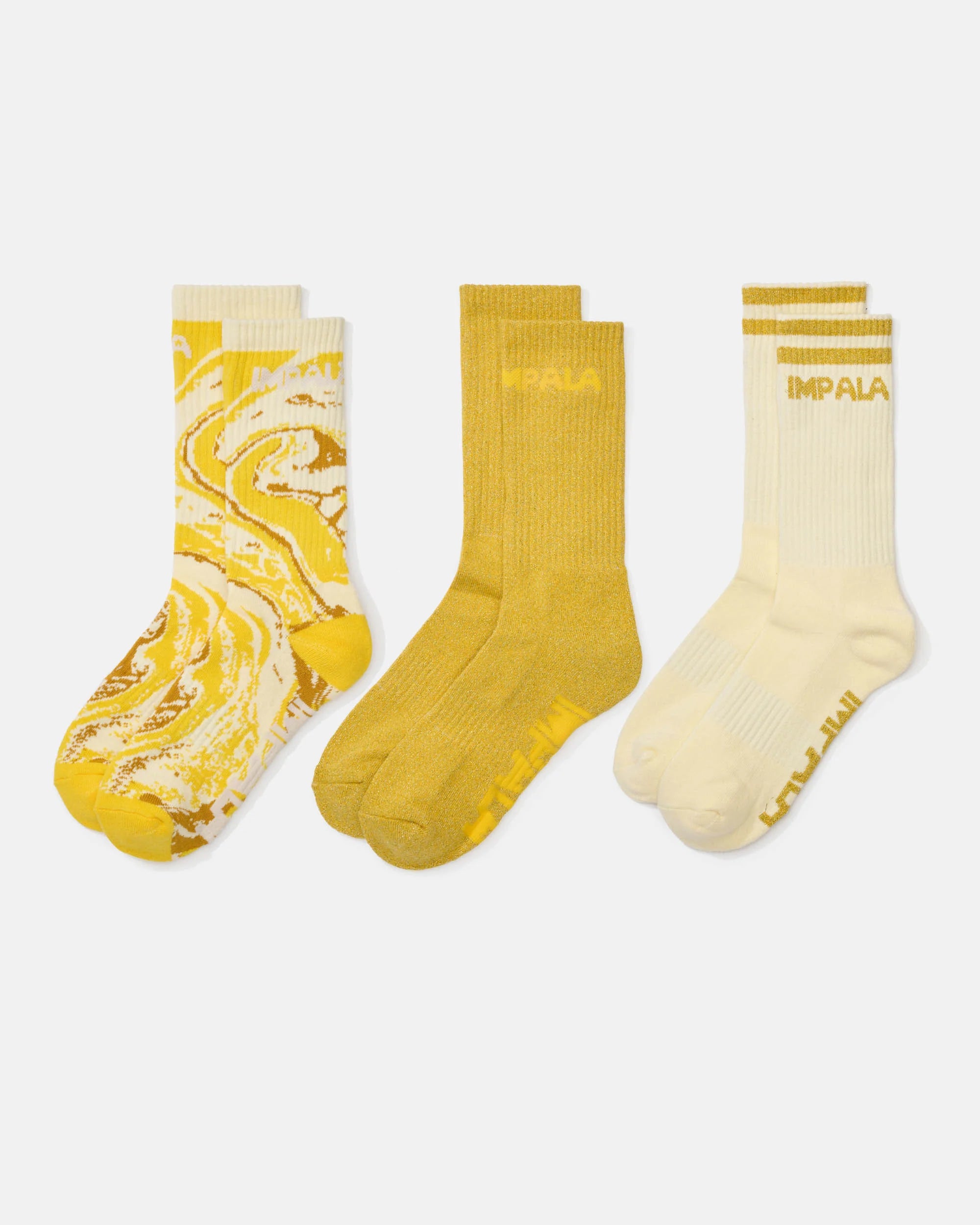 Impala - Marawa Gold Sock - 3-pack