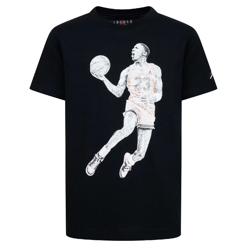 Junior's Air Jordan Dots Short Sleeve Tee