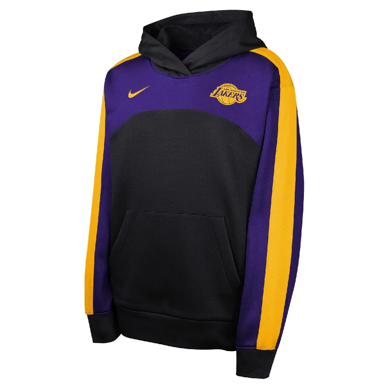 Junior's NBA Los Angeles Lakers Therma-FIT Starting 5 Graphic Hoodie