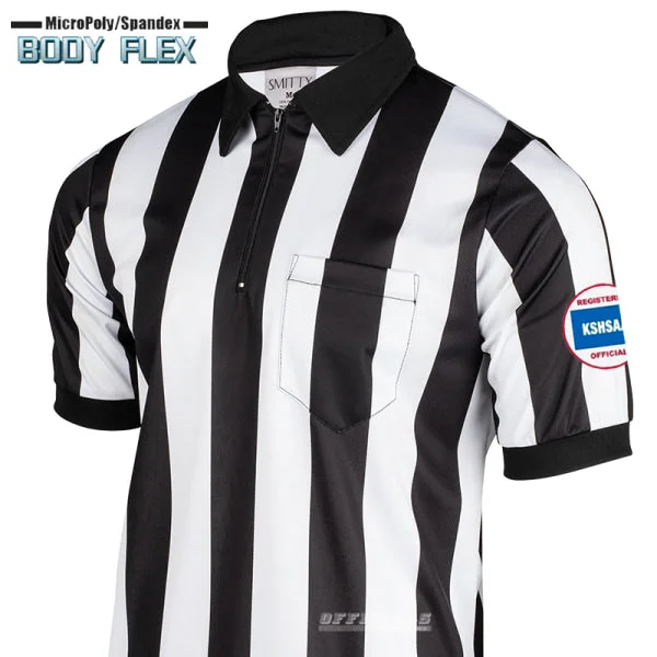 Kansas KSHSAA Logo 2 ¼" Dye Sublimated Body Flex Football Shirt