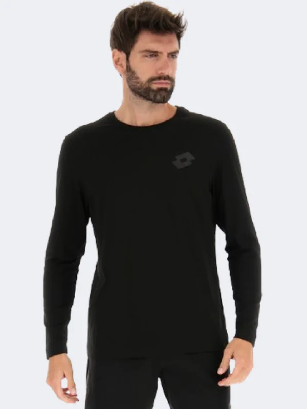 Lotto Msc Men Lifestyle Long Sleeve Black