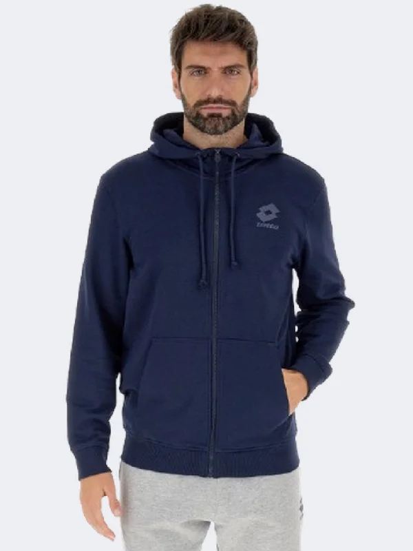 Lotto Smart Og Men Lifestyle Hoody Navy Blue