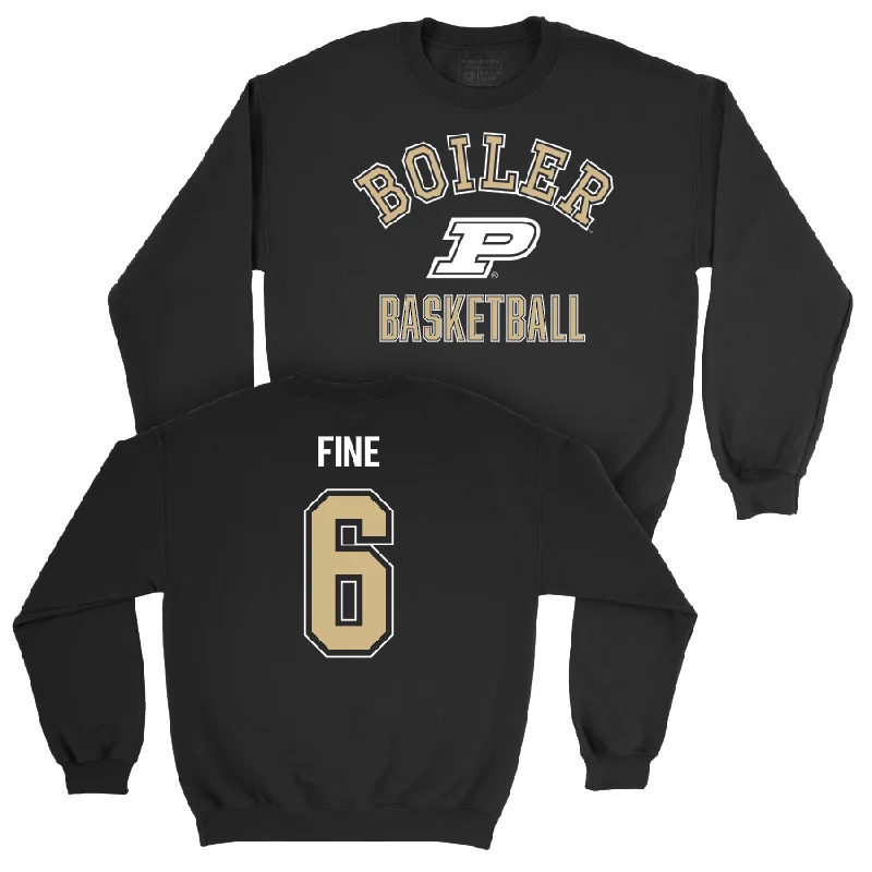 Men's Basketball Black Classic Crew  - Aaron Fine