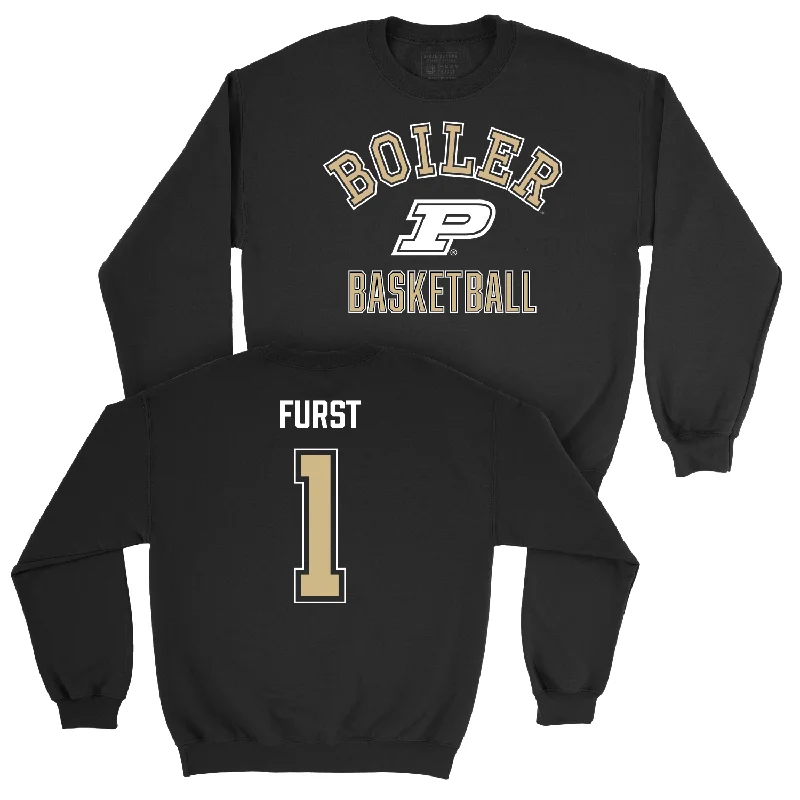 Men's Basketball Black Classic Crew - Caleb Furst | #1