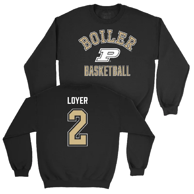 Men's Basketball Black Classic Crew - Fletcher Loyer | #2