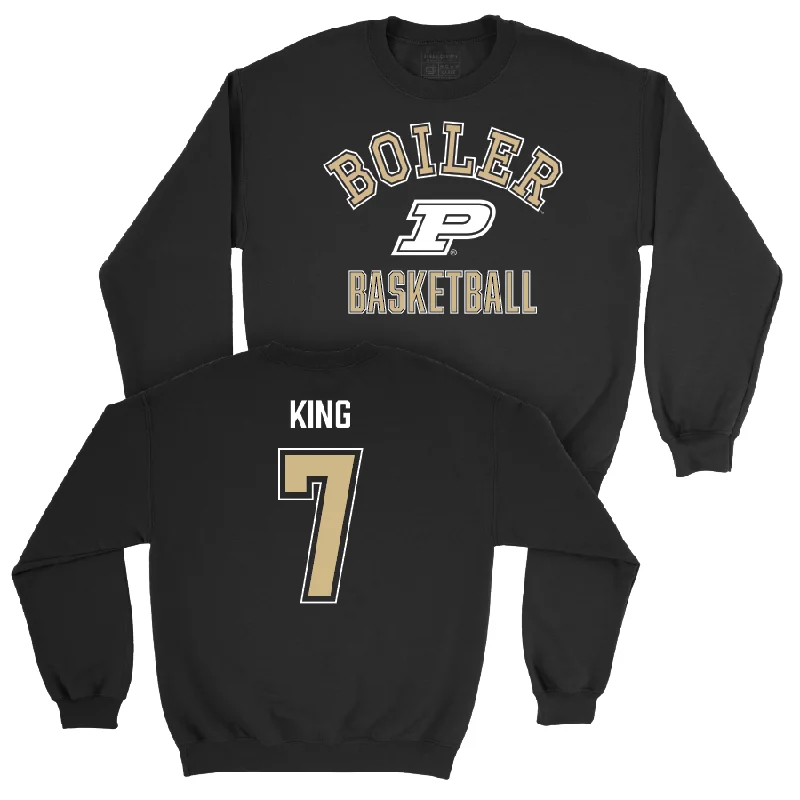 Men's Basketball Black Classic Crew - Sam King | #7