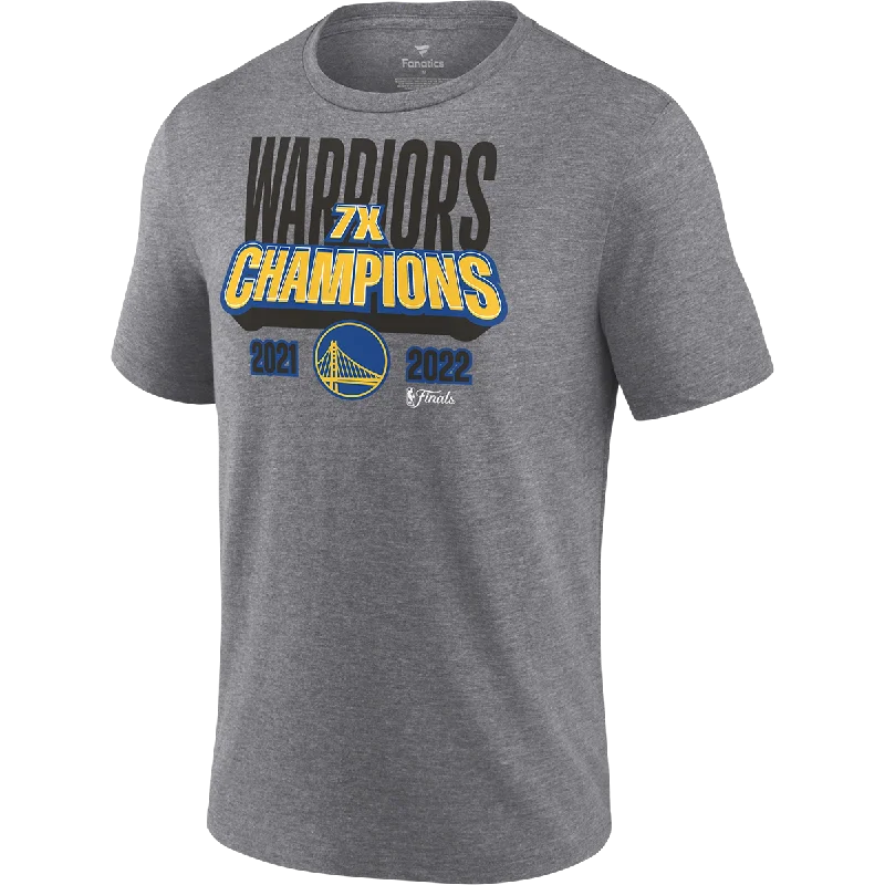 Men's Warriors NBA Champs Shot Clock Tee