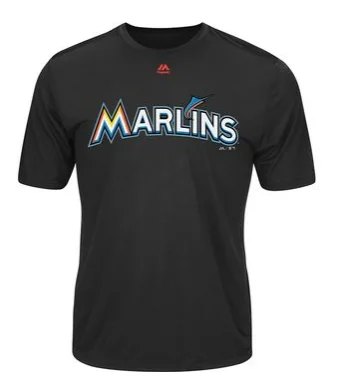 Miami Marlins Dri Fit Evolution Shirt