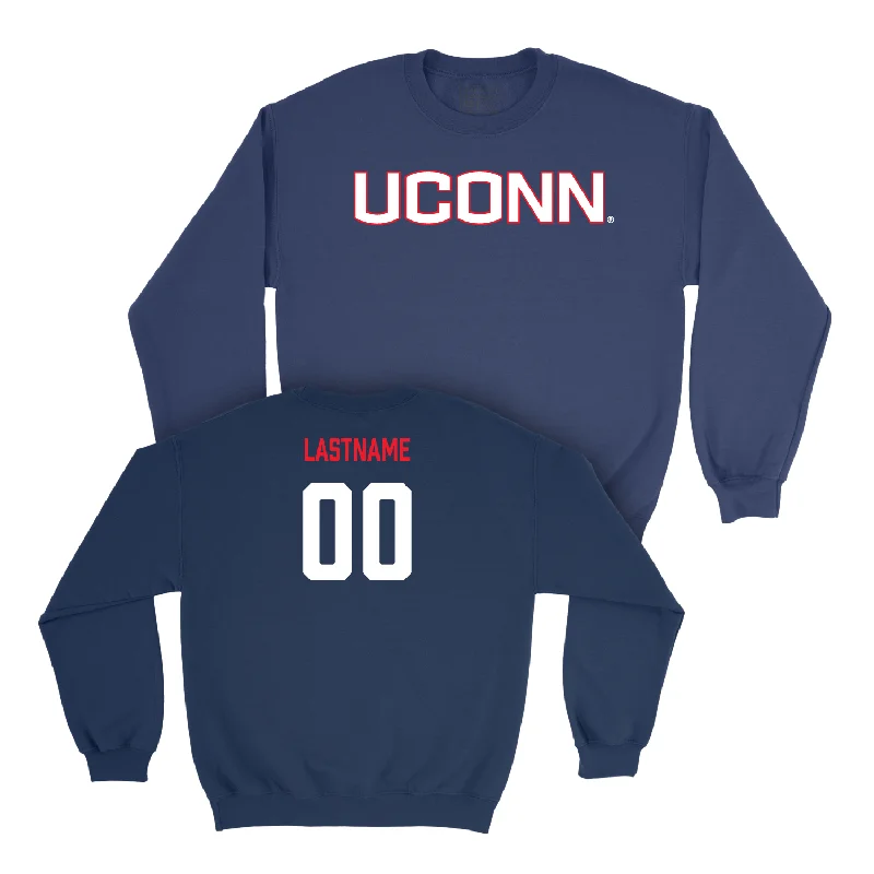 Navy Men's Basketball UConn Crewneck - Alex Karaban